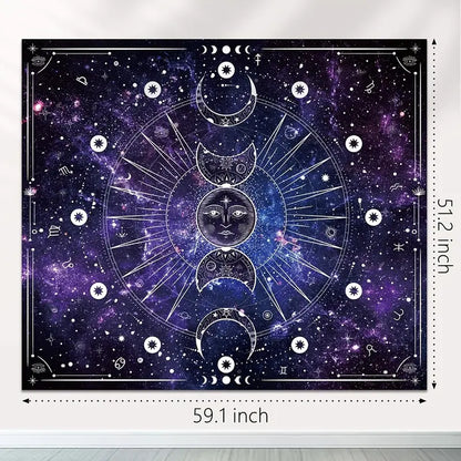 Celestial Space Tapestry (Velvet)