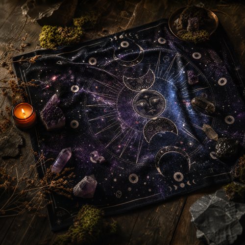 Celestial Space Tapestry (Velvet)