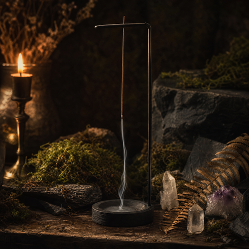 Upside-Down Incense Stick Burner