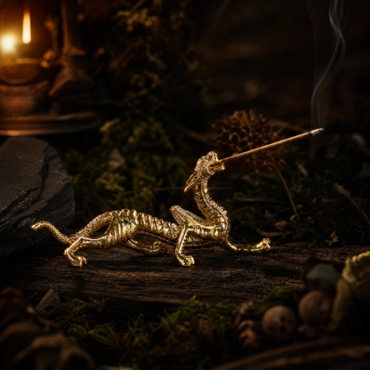 Dragon Shaped Incense Burner Holder