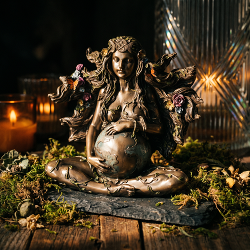Mother Earth Gaia Goddess Statue