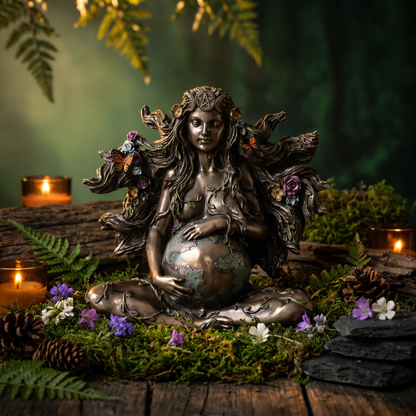 Mother Earth Gaia Goddess Statue