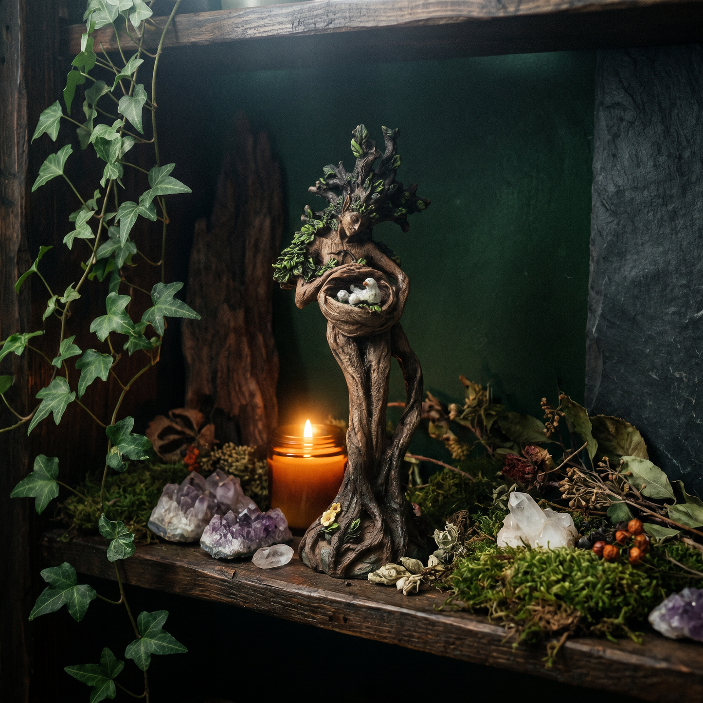 Forest Goddess Sculpture