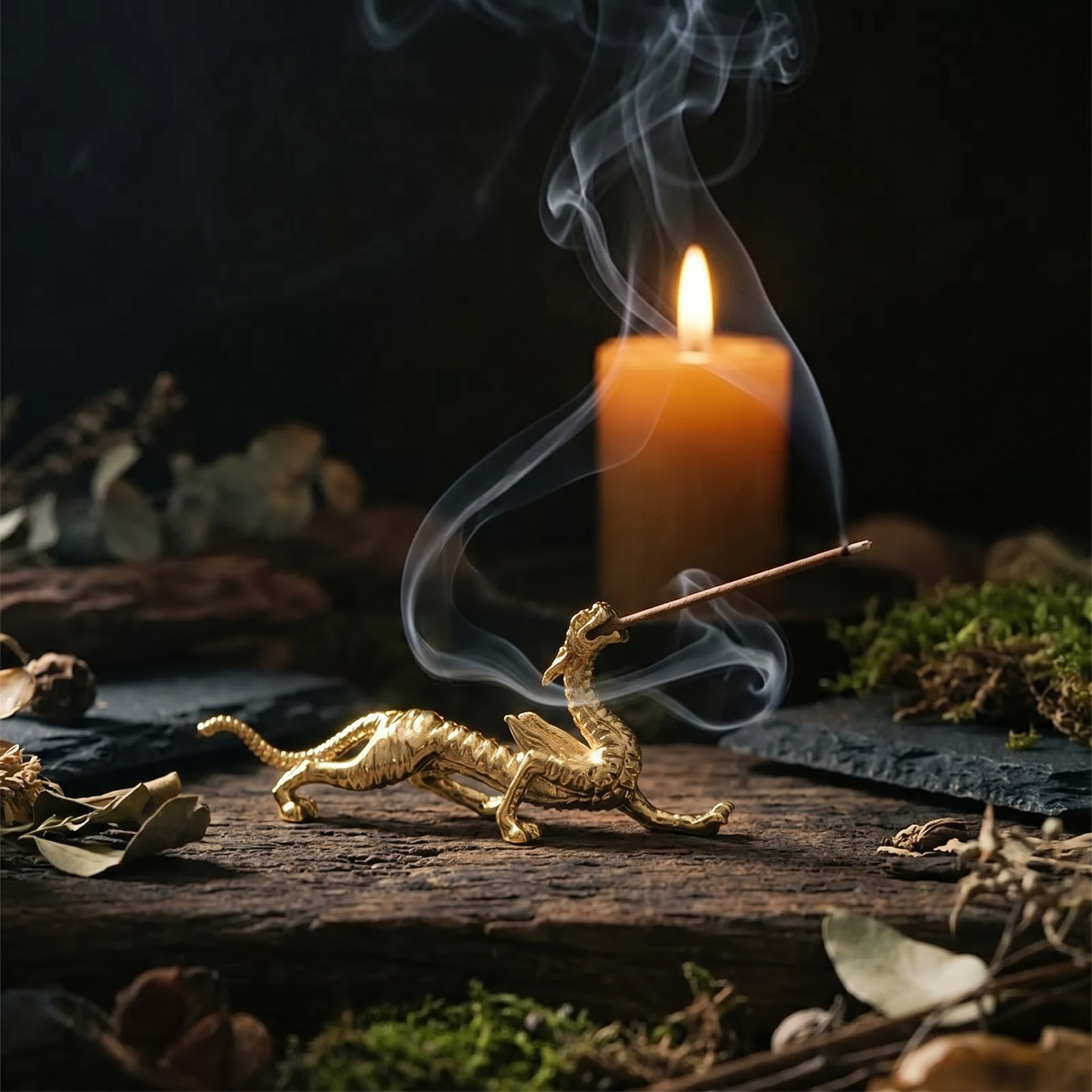 Dragon Shaped Incense Burner Holder