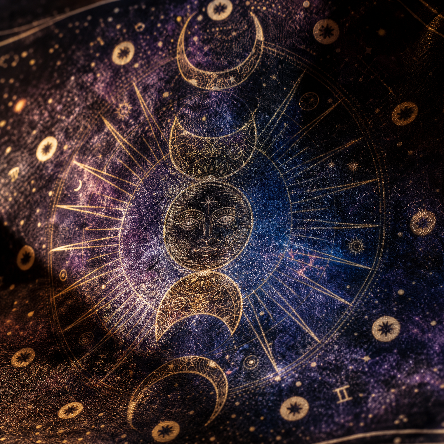Celestial Space Tapestry (Velvet)