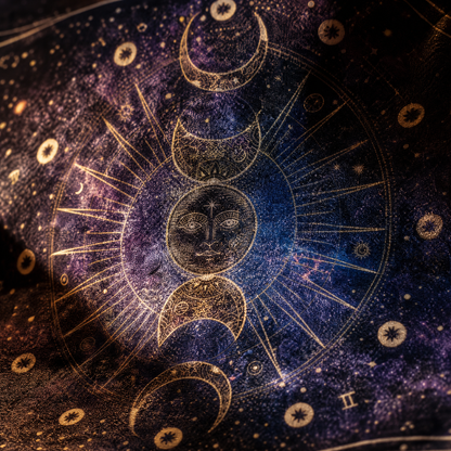 Celestial Space Tapestry (Velvet)